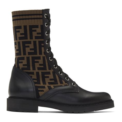 combat boots fendi|fendi trekking boots.